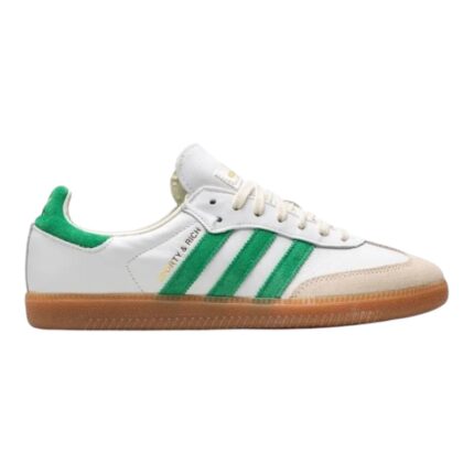 Adidas x Sporty & Rich Samba OG Cloud White Green