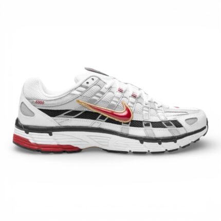 NIKE P-6000 PLATINUM VARSITY RED