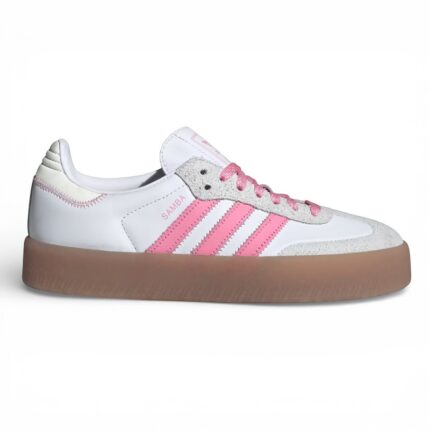 Adidas Samba white blis pink