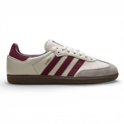 adidas Samba OG Putty Grey Maroon