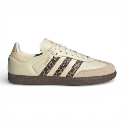 adidas Samba OG GS Leopard Cream White