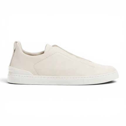 Zegna Triple Stitch Low Triple White