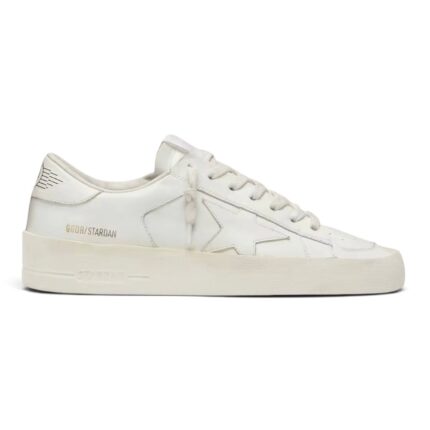 Golden Goose Super-Star Stardan in total white leather