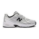 New Balance 740 White Silver Metallic black