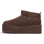 UGG UGG Classic Ultra Mini Platform Boots Brown - Image 4