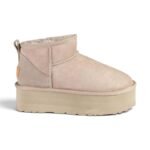 UGG UGG Classic Ultra Mini Platform Boots Beige