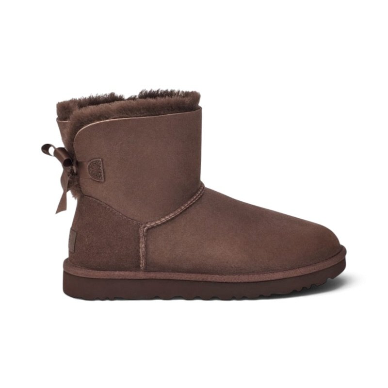 IMG_5178-Photoroom UGG Mini Bailey Bow Boots Burnt Cedar - Image 1