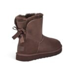 UGG Mini Bailey Bow Boots Burnt Cedar - Image 4