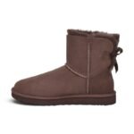 UGG Mini Bailey Bow Boots Burnt Cedar - Image 3