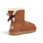 UGG Mini Bailey Bow Boots chestnut - Image 4