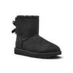 UGG UGG Mini Bailey Bow II Boots Black - Image 2