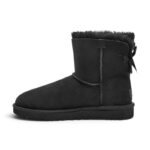 UGG UGG Mini Bailey Bow II Boots Black - Image 3