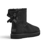 UGG UGG Mini Bailey Bow II Boots Black - Image 4