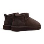 UGG Classic Ultra Mini Suede Boots | Brown - Image 3