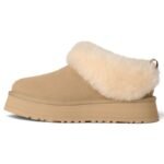 UGG Tazzelle Logo Patch Slippers - Beige - Image 3