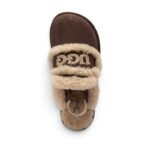 UGG Chloe Fluffy Platform Scuff - Brown - Image 4