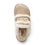 UGG Chloe Fluffy Platform Scuff - Beige - Image 4