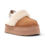 UGG Funkette Platform Mules - Chestnut - Image 2