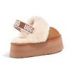 UGG Funkette Platform Mules - Chestnut - Image 3