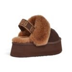 UGG Funkette Platform Mules - Brown - Image 4