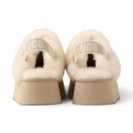 UGG Funkette Platform Mules - Beige - Image 4
