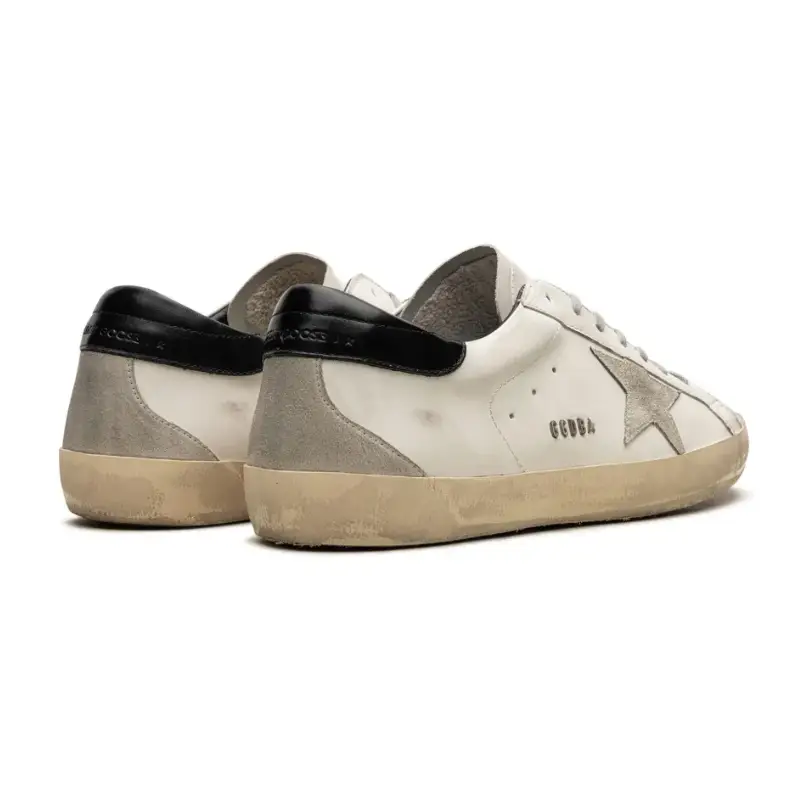 Golden Goose Super-Star – White Black - Image 3