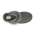 UGG Women’s Disquette Shearling Platform Slippers - Grey - Image 5