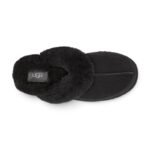 UGG Women’s Disquette Shearling Platform Slippers - Black - Image 5