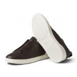 Zegna Triple Stitch™ SECONDSKIN - Dark Brown - Image 6
