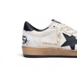 Golden Goose Women's Ball Star in nappa with black star and black heel tab - Image 4