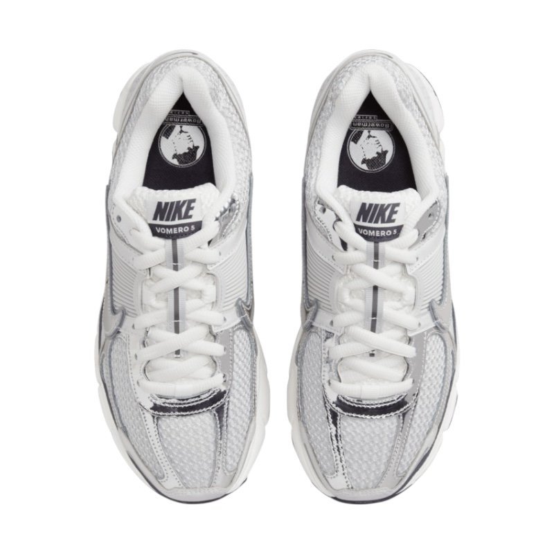 Nike Zoom Vomero 5 white / silver - Image 4