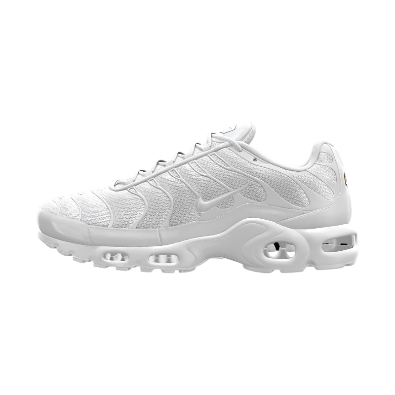 Nike Air Max Plus Tn Triple White - Image 2