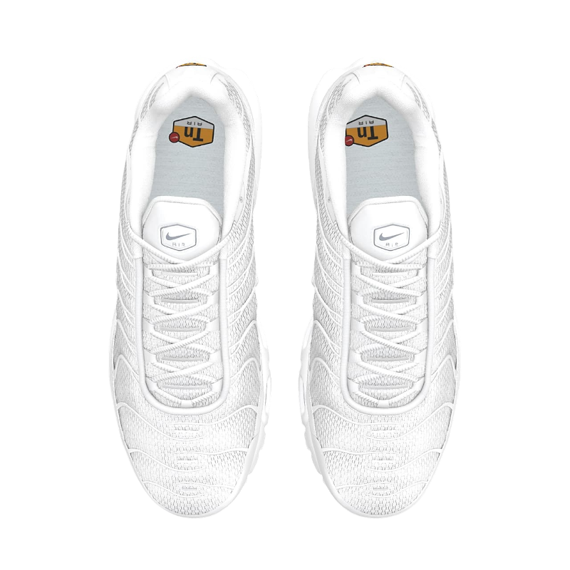 Nike Air Max Plus Tn Triple White - Image 4