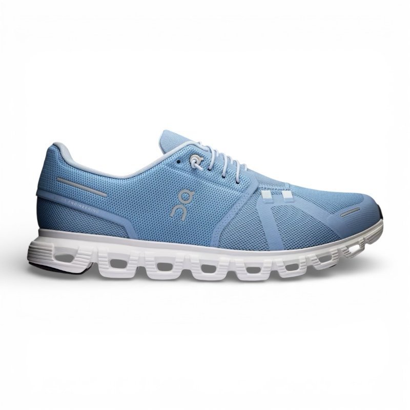 On Running Cloud 6 Chambray White