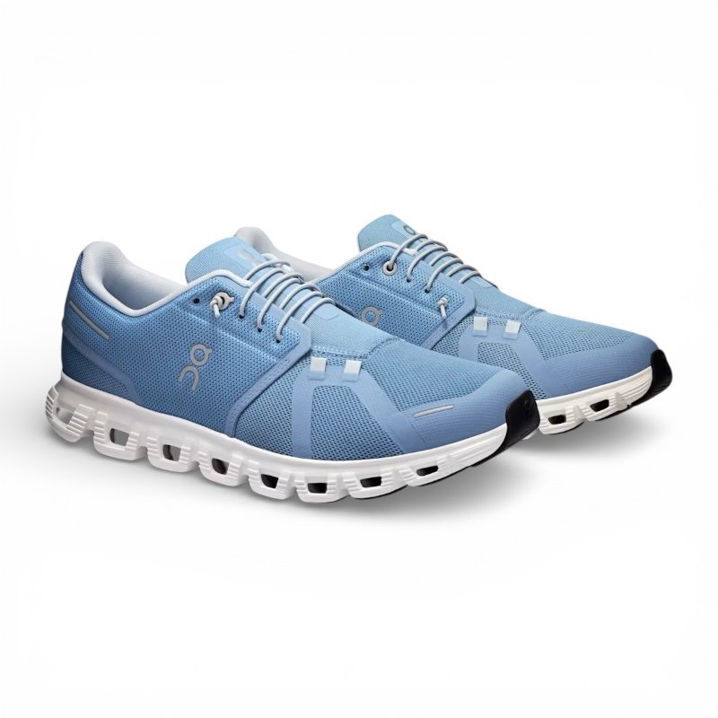 On Running Cloud 6 Chambray White - Image 3